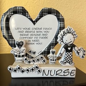 Ceramic nurse thank you